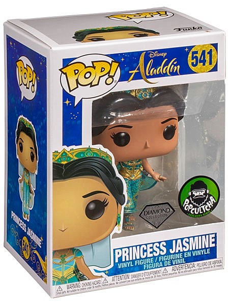 Funko POP #541 Disney Live Action Aladdin Jasmine Diamond Figure